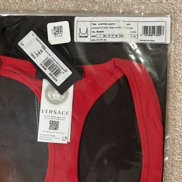 Versace Greca Racerback Sport Bra - Picture 4 of 13